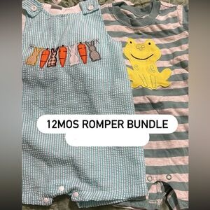 *$5 bundle add on* Boy Romper Bundle